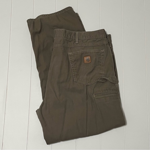 Carhartt Other - Carhartt Loose Fit Brown Carpenter Cargo Pant sz 44X32
